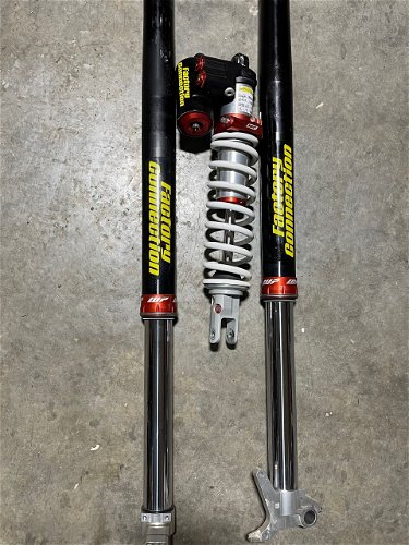 Full A Kit WP Xact Pro 7548 Cone Valve Forks And 8950 Rear Shock Suspension