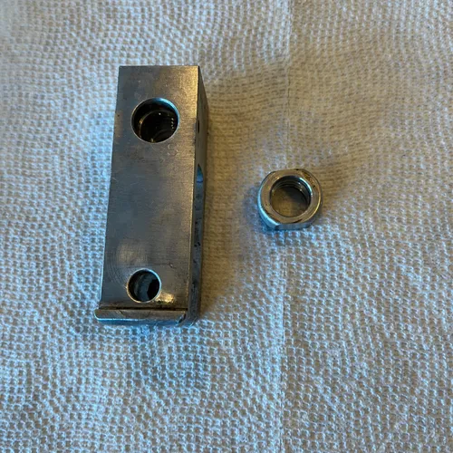 2002-2003 Cr250 Shock Clevis And Jam Nut
