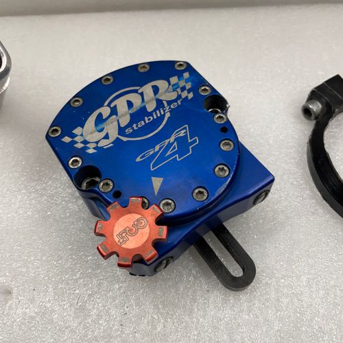 GPR V4 Steering Stabilizer with post mount and fat bar mount