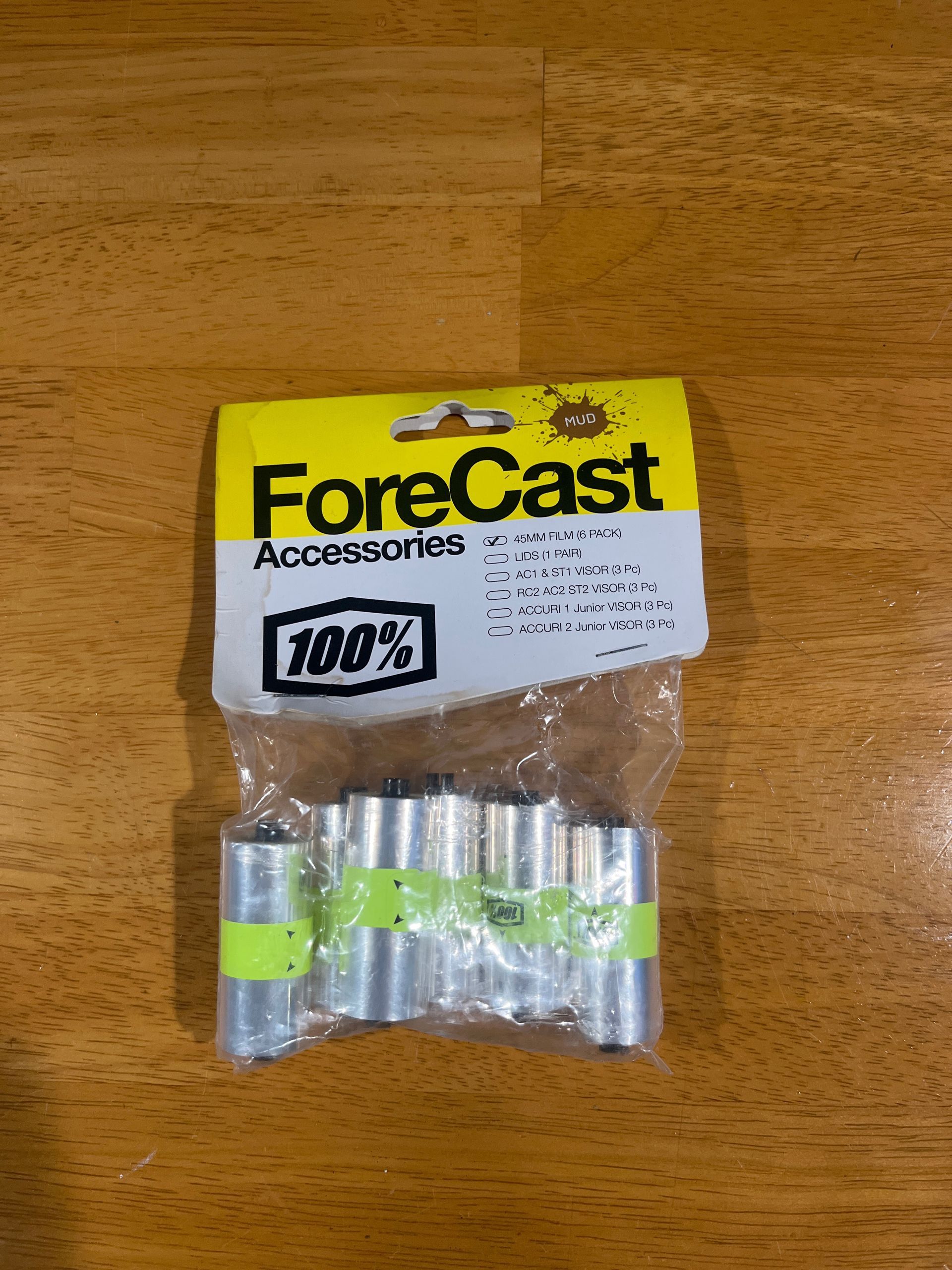 100% Forecast Roll Off Film 6 Pack 