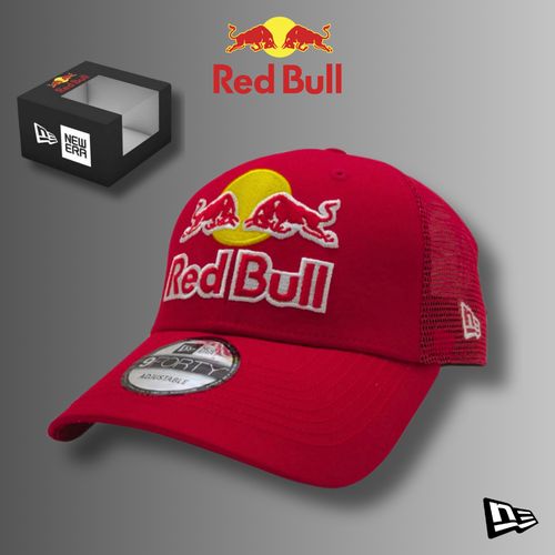 Hat Red Bull by New Era with Premium Box and Sticker