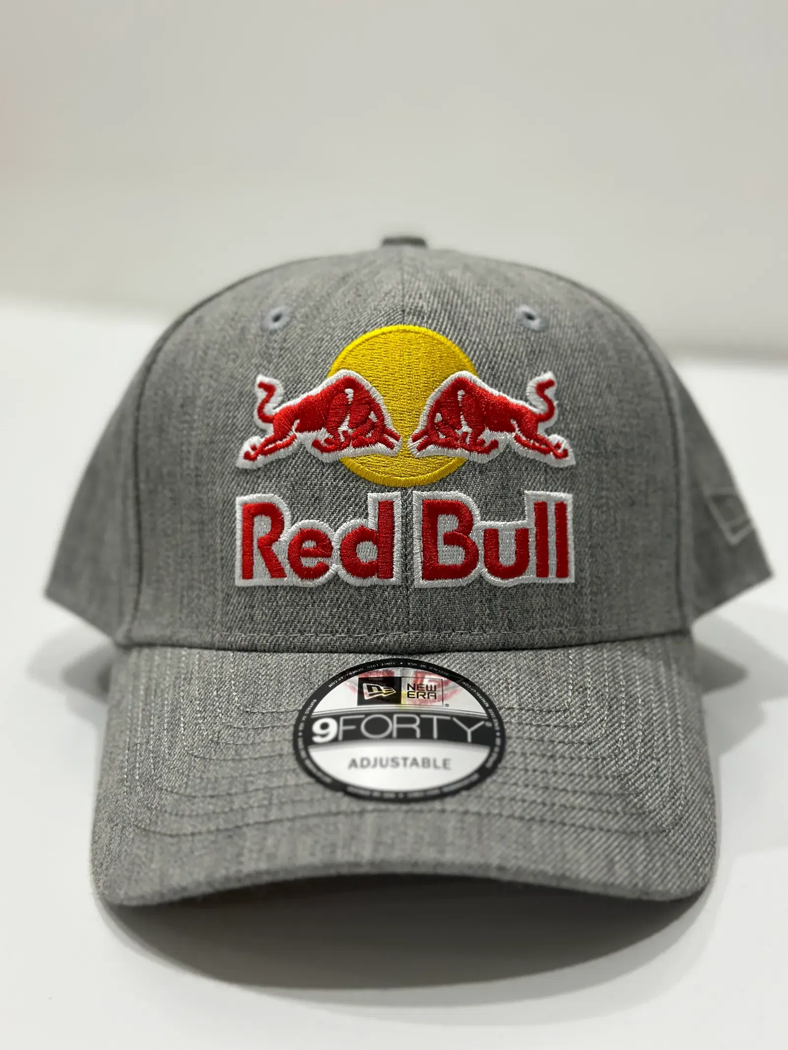 Red Bull アスリートオンリー　9FORTY キャップ グレー hat red bull new era athlete only