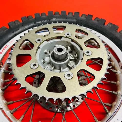 KTM65 Rear Wheel Complete 14" Excel Rim Genuine OEM KTM 65 SX (2003-2008)