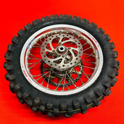 KTM65 Rear Wheel Complete 14" Excel Rim Genuine OEM KTM 65 SX (2003-2008)