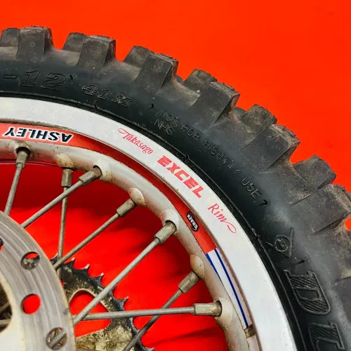 KTM65 Rear Wheel Complete 14" Excel Rim Genuine OEM KTM 65 SX (2003-2008)