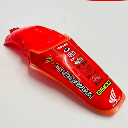 CR85 PLASTICS KIT SHROUDS FENDERS GEICO UFO HONDA CR 85 R RB (2003-2008)