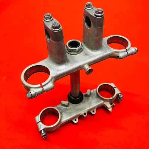 CR85 TRIPLE CLAMPS TREES COMPLETE GENUINE OEM HONDA CR 85 R RB (2003-2008)