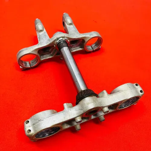 CR85 TRIPLE CLAMPS TREES COMPLETE GENUINE OEM HONDA CR 85 R RB (2003-2008)