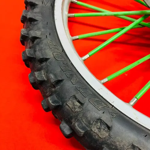 KX100 Front Wheel Complete 19" Big Wheel Genuine OEM KAWASAKI KX 85 100 (2001-13