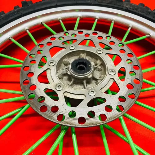 KX100 Front Wheel Complete 19" Big Wheel Genuine OEM KAWASAKI KX 85 100 (2001-13