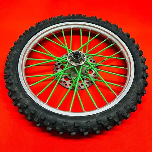 KX100 Front Wheel Complete 19" Big Wheel Genuine OEM KAWASAKI KX 85 100 (2001-13