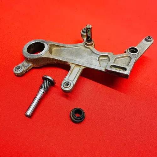 CRF450R Rear Brake Caliper Mount Bracket GENUINE OEM HONDA CRF 450 R (05-08)