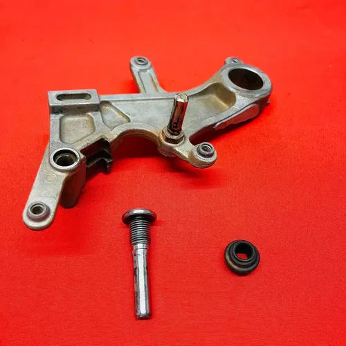 CRF450R Rear Brake Caliper Mount Bracket GENUINE OEM HONDA CRF 450 R (05-08)