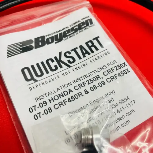 BOYESEN QUICKSTART 3 PERFORMANCE ACCELERATOR COVER FCR HONDA CRF 250 450 R X