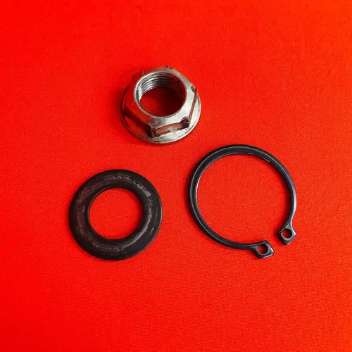 KX450F CRANK SHAFT NUT CIRCLIP GENUINE OEM KAWASAKI KX 450 F (05-08)