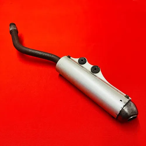 KX65 EXHAUST PIPE SILENCER MUFFLER GENUINE OEM KAWASAKI KX 65 ( 2000 - 2001 )