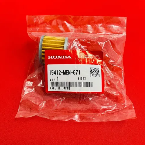 2002-2022 Honda CRF 150R 250 R X 450R OEM Oil Filter 15412-MEN-671 (2 Pack)