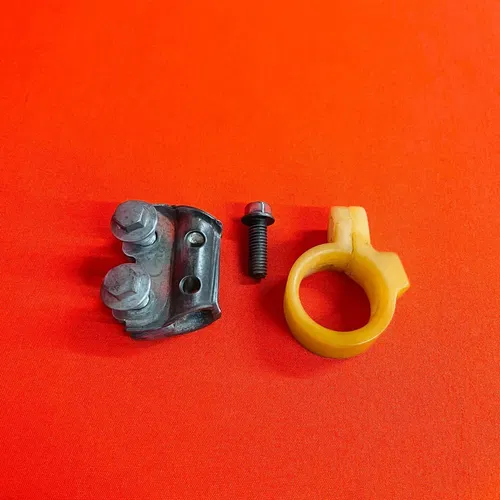 CR85 FRONT BRAKE LINE GUIDE HOSE CLAMPS GENUINE OEM HONDA CR 80 85 R B