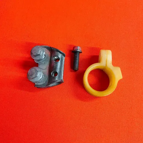 CR85 FRONT BRAKE LINE GUIDE HOSE CLAMPS GENUINE OEM HONDA CR 80 85 R B