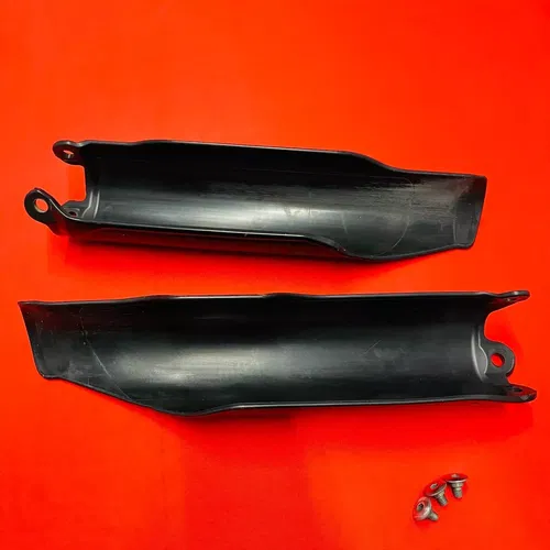 CRF250R Fork Guards Covers Black Genuine OEM HONDA CRF 250 R (2004-2008)