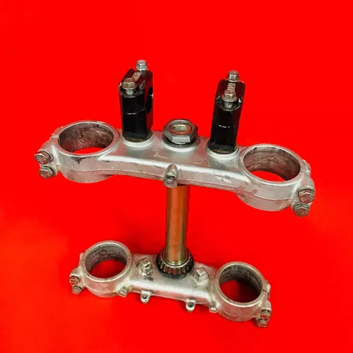 KX250 TRIPLE CLAMPS TREES PRO TAPER 1 1/8" GENUINE OEM KAWASAKI KX 250 (1994-95)