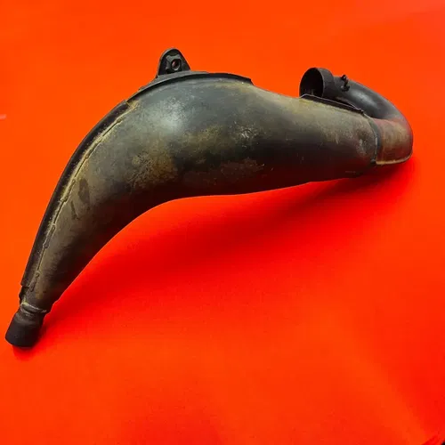 1984 CR125 EXHAUST PIPE HEAD HEADER CHAMBER GENUINE OEM HONDA CR 125 R
