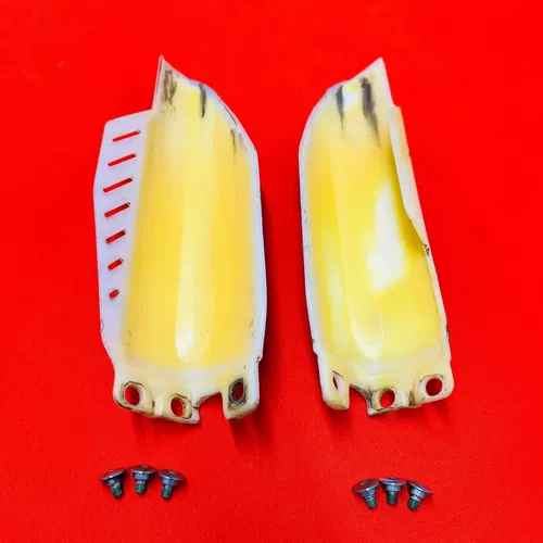 CRF150R Fork Guards Covers + Bolts Genuine OEM Honda CRF 150 R RB (2007-2024)
