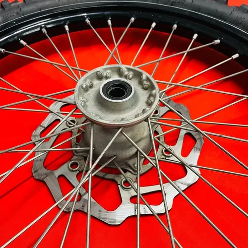 KX250F FRONT WHEEL COMPLETE 21" EXCEL RIM BRAKING ROTOR KAWASAKI KX 250 F 13-18
