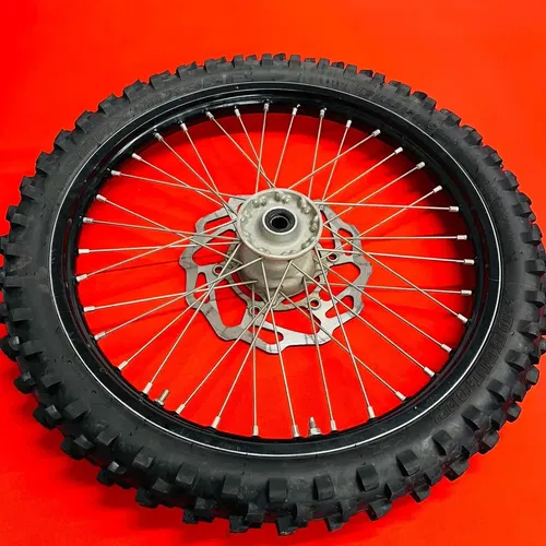 KX250F FRONT WHEEL COMPLETE 21" EXCEL RIM BRAKING ROTOR KAWASAKI KX 250 F 13-18