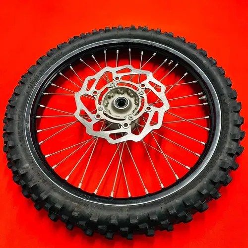 KX250F FRONT WHEEL COMPLETE 21" EXCEL RIM BRAKING ROTOR KAWASAKI KX 250 F 13-18