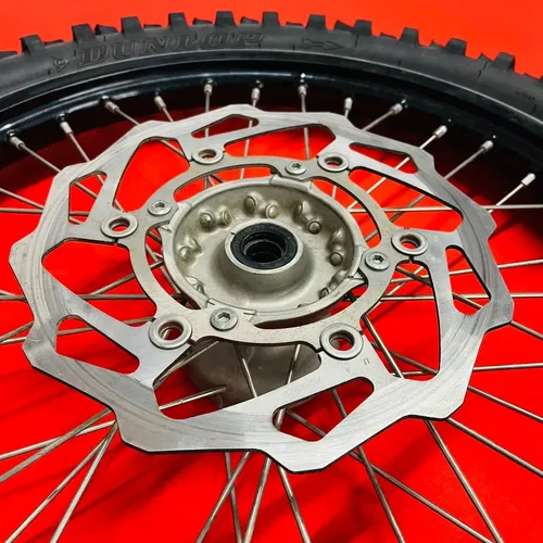 KX250F FRONT WHEEL COMPLETE 21" EXCEL RIM BRAKING ROTOR KAWASAKI KX 250 F 13-18