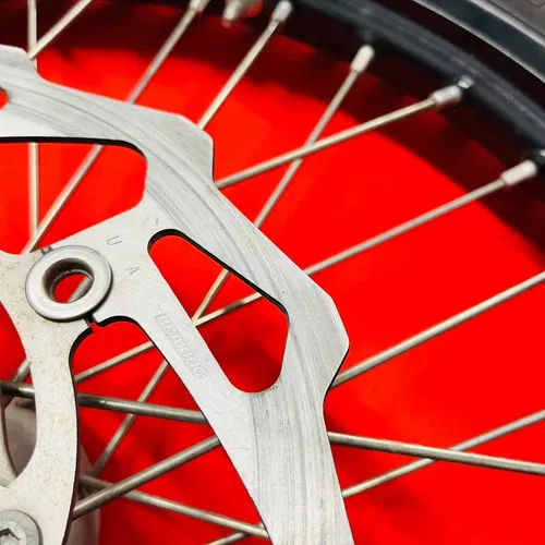 KX250F FRONT WHEEL COMPLETE 21" EXCEL RIM BRAKING ROTOR KAWASAKI KX 250 F 13-18