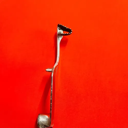 CR85 REAR BRAKE LEVER PEDAL POLISHED GENUINE OEM HONDA CR 80 85 R B (1996-2008)