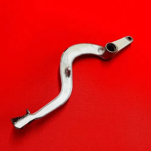 CR85 REAR BRAKE LEVER PEDAL POLISHED GENUINE OEM HONDA CR 80 85 R B (1996-2008)