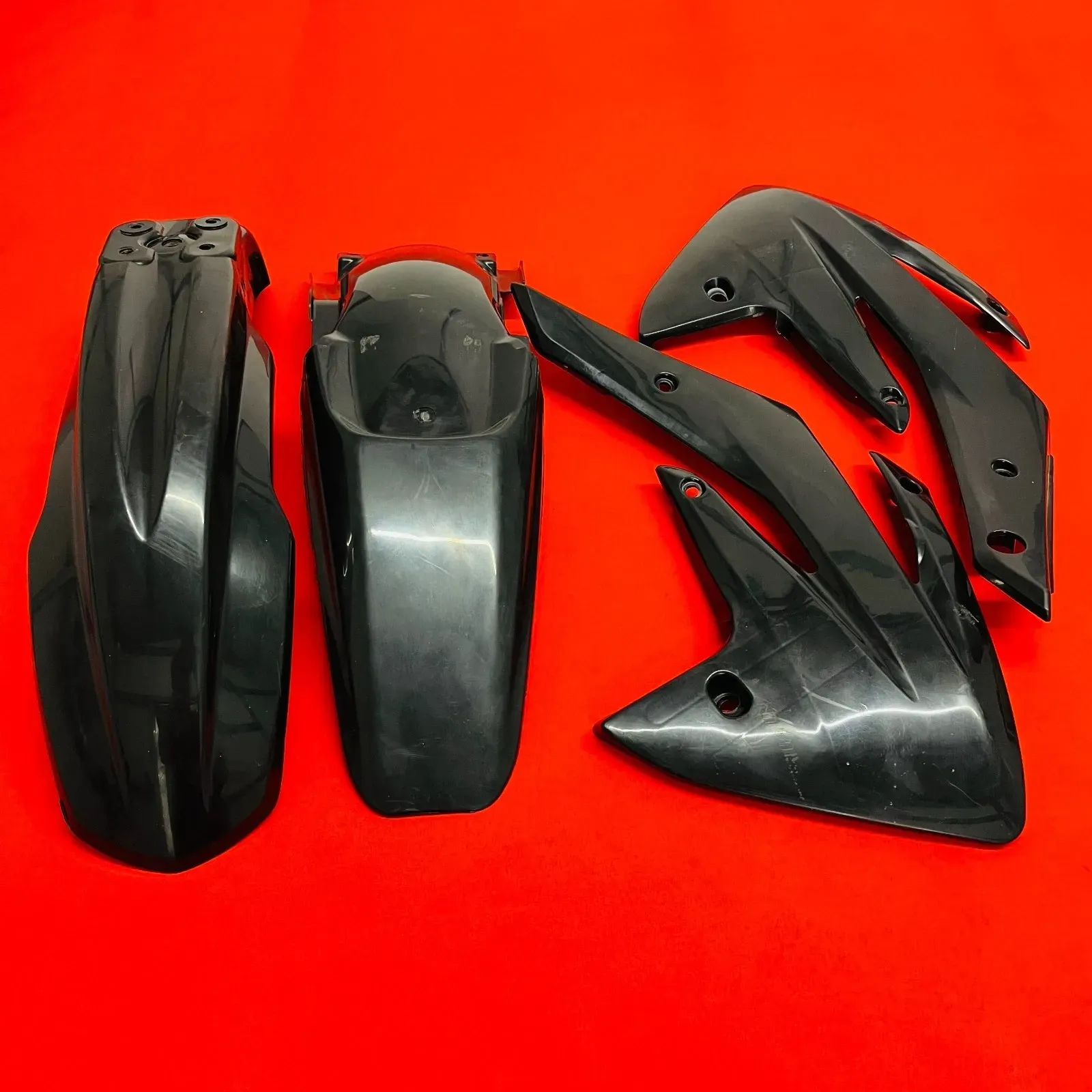 CRF150R PLASTICS KIT BLACK FENDERS SHROUDS ACERBIS HONDA CRF 150 R RB (2007-2024