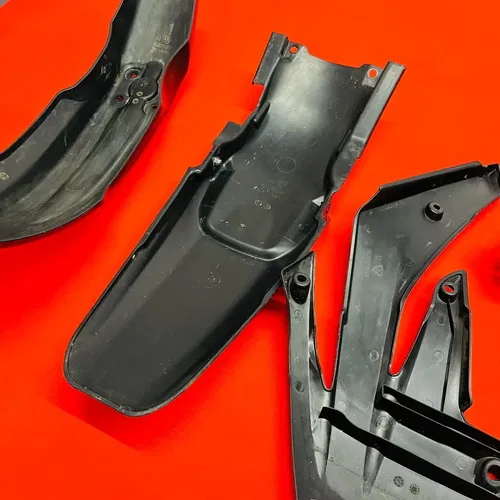 CRF150R PLASTICS KIT BLACK FENDERS SHROUDS ACERBIS HONDA CRF 150 R RB (2007-2024