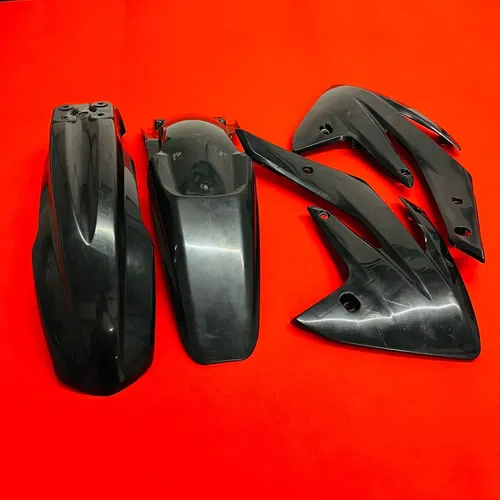 CRF150R PLASTICS KIT BLACK FENDERS SHROUDS ACERBIS HONDA CRF 150 R RB (2007-2024