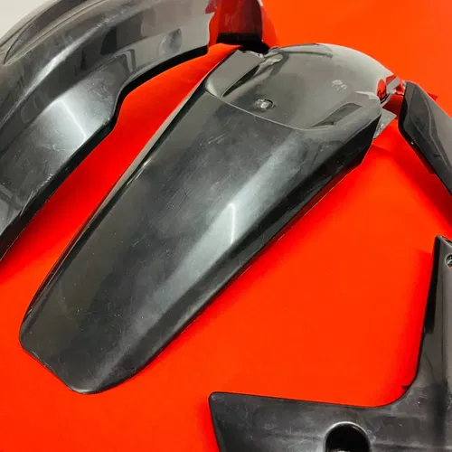 CRF150R PLASTICS KIT BLACK FENDERS SHROUDS ACERBIS HONDA CRF 150 R RB (2007-2024