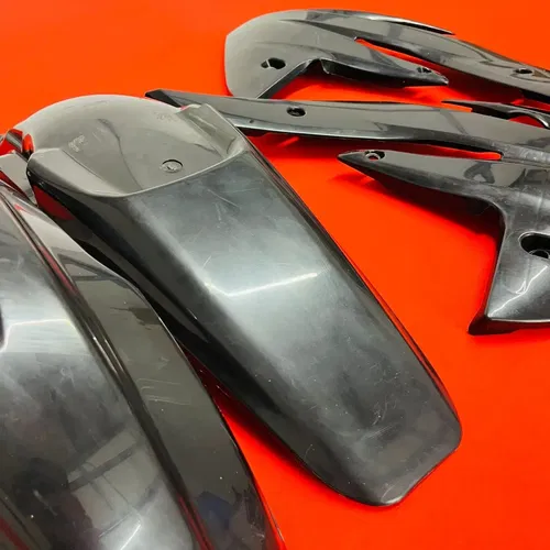 CRF150R PLASTICS KIT BLACK FENDERS SHROUDS ACERBIS HONDA CRF 150 R RB (2007-2024
