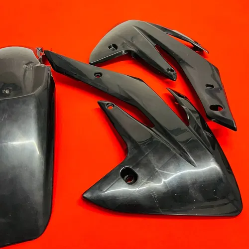 CRF150R PLASTICS KIT BLACK FENDERS SHROUDS ACERBIS HONDA CRF 150 R RB (2007-2024