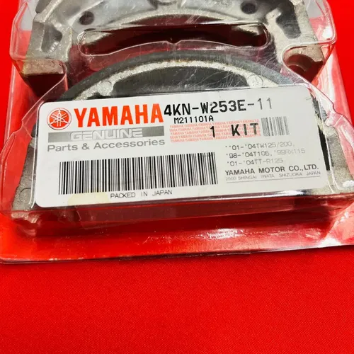 TTR125 Brake Pads Shoes 4KN-W253E-11 GENUINE OEM YAMAHA TTR 125 E L (2000-2004)
