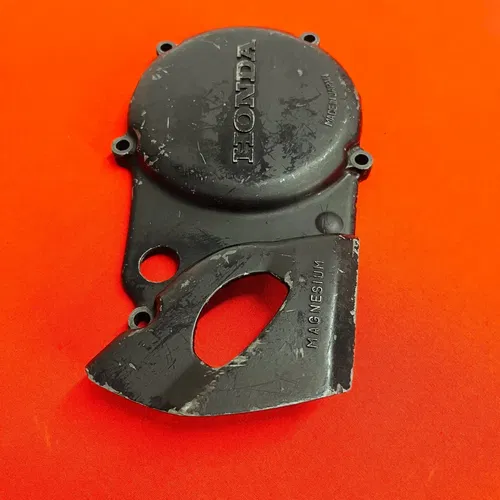 1982 CR125 STATOR COVER FLY WHEEL CASE ELSINORE AHRMA GENUINE OEM HONDA CR 125 R