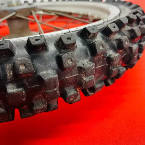 KTM65 FRONT WHEEL COMPLETE 14" RIM TIRE OEM GENUINE KTM 65 SX (03-08)