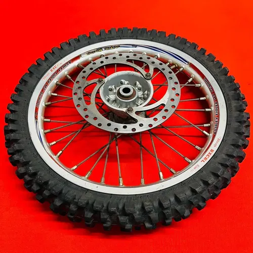 KTM65 FRONT WHEEL EXCEL RIM COMPLETE 14" GENUINE OEM KTM 65 SX (2003-2008)