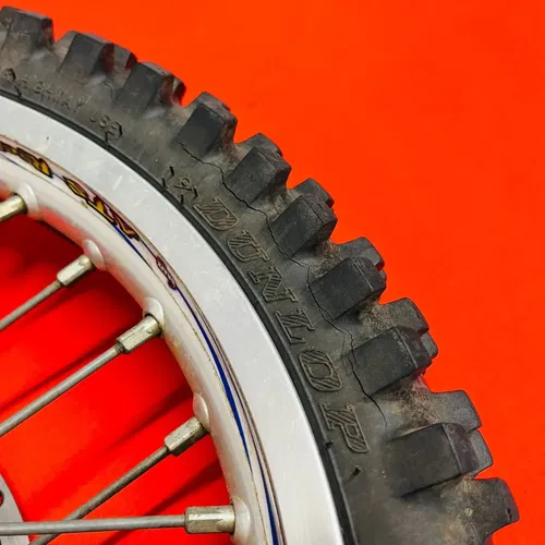 KTM65 FRONT WHEEL EXCEL RIM COMPLETE 14" GENUINE OEM KTM 65 SX (2003-2008)