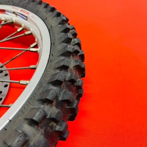 KTM65 FRONT WHEEL EXCEL RIM COMPLETE 14" GENUINE OEM KTM 65 SX (2003-2008)