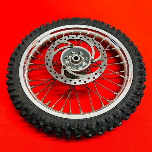 KTM65 FRONT WHEEL EXCEL RIM COMPLETE 14" GENUINE OEM KTM 65 SX (2003-2008)