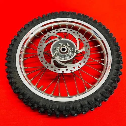 KTM65 FRONT WHEEL EXCEL RIM COMPLETE 14" GENUINE OEM KTM 65 SX (2003-2008)