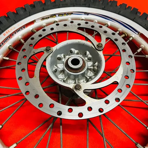 KTM65 FRONT WHEEL EXCEL RIM COMPLETE 14" GENUINE OEM KTM 65 SX (2003-2008)