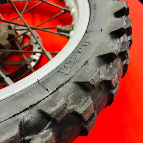 KTM65 REAR WHEEL COMPLETE 12" RIM TIRE OEM GENUINE KTM 65 SX 2003-2008